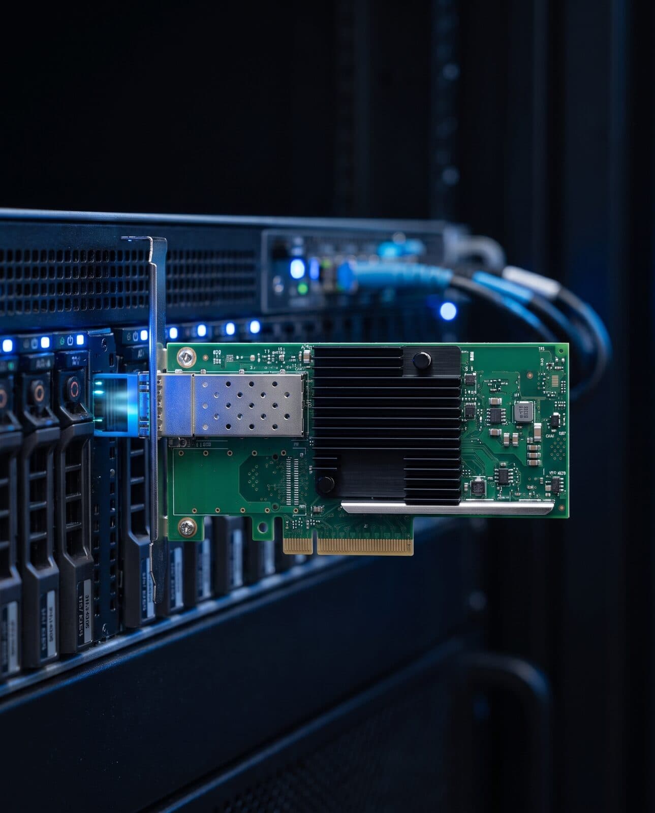 QSFP+ Single Port, Intel XL710BM1 chipset, 40 GbE, PCIE x8/x16, INTEL XL710-QDA1 COMPATIBLE