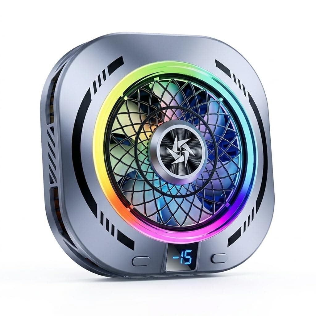 AI Magnetic Mobile Phone Cooling Fan