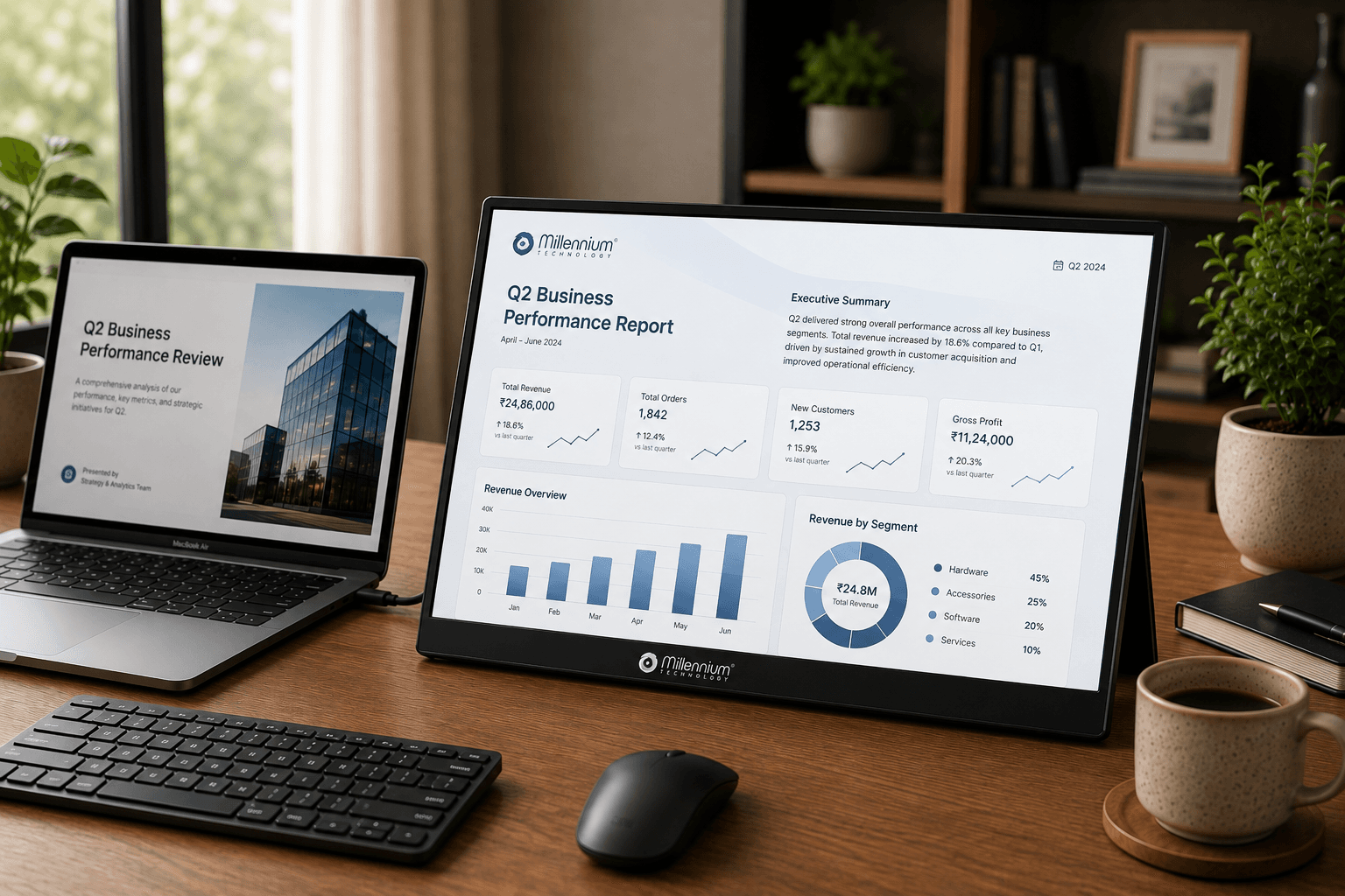 DuoView 15.6" Portable Monitor